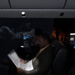 Avion Transparent de nuit