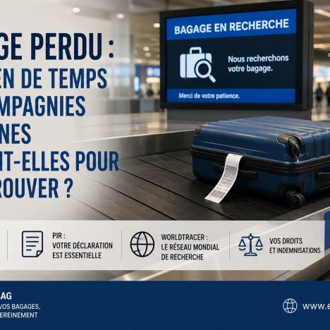Bagage perdu : les 10 erreurs qui augmentent le risque de perdre sa valise